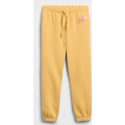 babyGap Relaxed Logo Pull-On Jogger Παντελόνι french almond