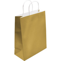 METRON ΤΣΑΝΤΑ ΣΥΣΚΕΥΑΣΙΑΣ ΧΑΡΤΙΝΗ ΚΡΑΦΤ 26x33x12cm ΣΤΡΙΦΤΗ ΛΑΒΗ 120g/m ΧΡΥ (Το προιόν πωλείται σε μεμονωμένα τεμάχια του ενός)