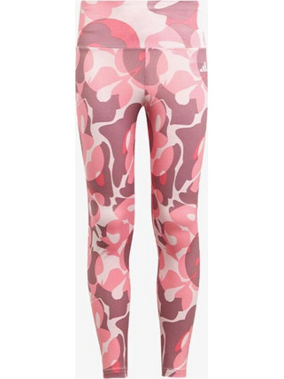 ADIDAS Kids Essentials Aeroready Girls Leggings - WONORC/PNKFUS/BLIPNK - IJ9591