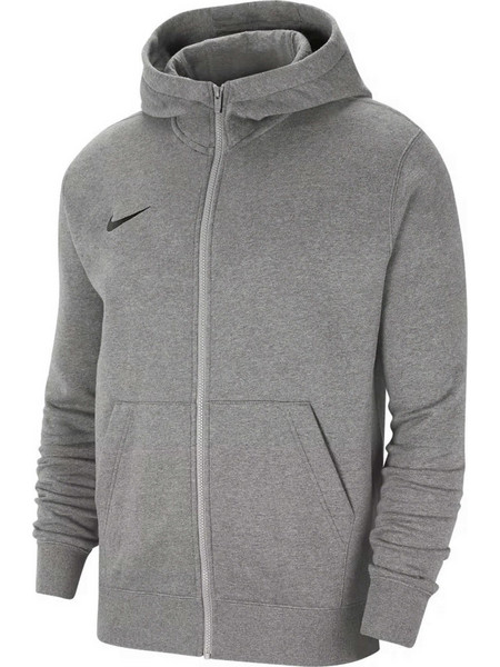 Nike Park 20 Παιδική Ζακέτα Fleece με Κουκούλα και Φερμουάρ Γκρι CW6891-063