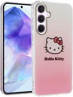 Hello Kitty - Hardcase IML Gradient Electrop Kitty Head - Samsung Galaxy A55 5G - Pink (3666339259440)