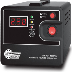 Amarad SVR-124 Σταθεροποιητής Τάσης Relay 1000VA με 1 Πρίζα Schuko