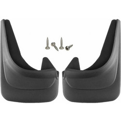 AMiO Λασπωτήρες Αυτοκινήτου Universal Mud Flaps 32x22cm 2τμχ - Μαύρο (02456)