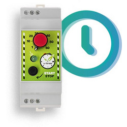 V-TIMER V-Timer Αναλογικός Χρονοδιακόπτης Ράγας Αντίστροφης Μέτρησης Θερμοσίφωνα με Ρελέ - 00193-02795
