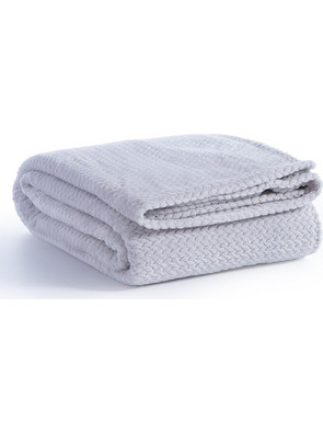 Κουβέρτα Μονή Flannel 160x220 Nef-Nef Homeware Worth GREY