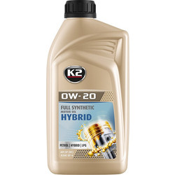 K2 Hybrid Συνθετικό Λάδι Αυτοκινήτου 0W-20 1lt