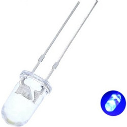 LED 3mm Blue Clear