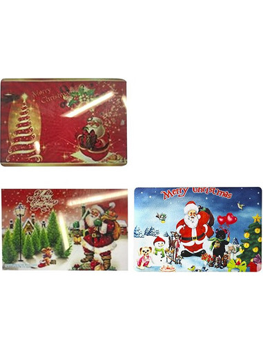 Χαλάκι Εξώπορτας Xmas Βαρύ 58x38cm Xmasfest 1132447 - Τυχαίο-Χρώμα-Σχέδιο-Επιλογή