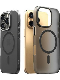 Araree case Aero Frame iPhone 16 Pro6.3 transparent-black/clear black - (AR20-02121A)
