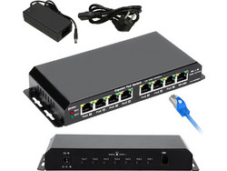 Extralink Kratos Unmanaged L2 Switch με 1 Θύρα Ethernet 1000Mbps και 7 SFP θύρες