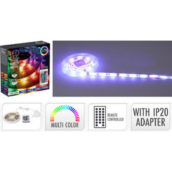 LED Ταινία 90 LED Πολύχρωμη με Τηλεχειρηστήριο