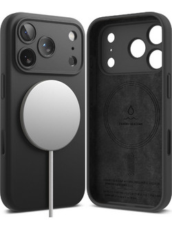 Ringke Silicone MagSafe Θήκη Black (iPhone 17 Pro)