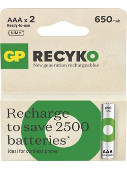 Gp ReCykο ΑΑΑ 950mAh 2τμχ