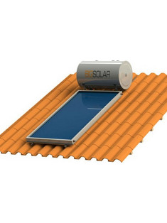 BIGSOLAR Eco Ηλιακός Θερμοσίφωνας 300lt 4m² Glass Τριπλής Ενέργειας