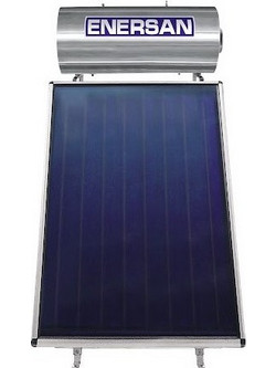 Enersan GE120-2EH Ηλιακός Θερμοσίφωνας 120lt 2m² Τριπλής Ενέργειας Οριζόντιος