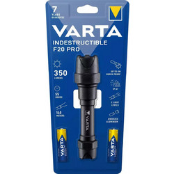 Varta Indestructible F20 Pro Φακός Μπαταρίας Led Αδιάβροχος IP67 350lm