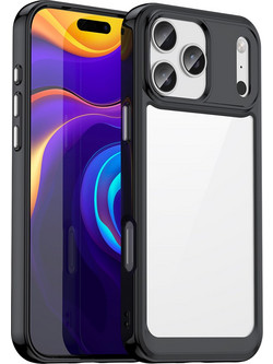 Outer Space Case for iPhone 17 Pro - Black Transparent