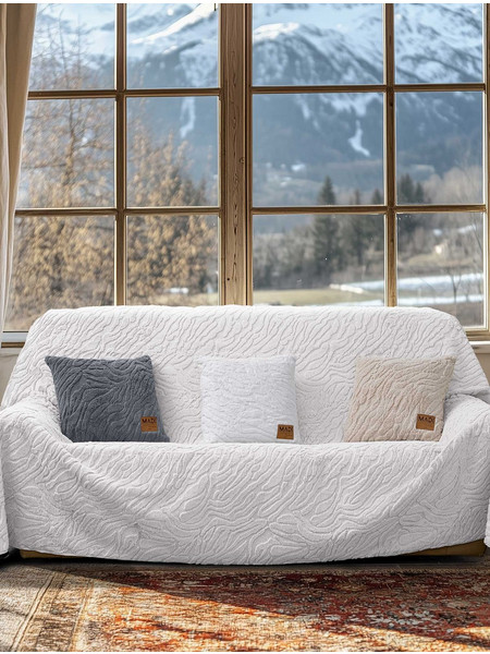 MADI Ριχτάρι Τριθέσιου Καναπέ 180x300 Serani White
