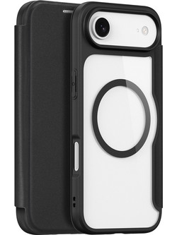 Θήκη DUX DUCIS Skin X Pro Book Style Magsafe Magnetic Flip Cover για iPhone Air - Μαύρο