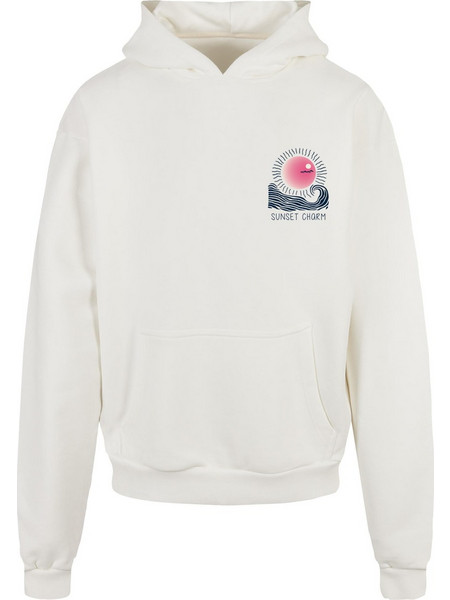Sunset Charm Oversized Hoody ready for dye
