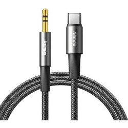 Αντάπτορας ήχου Type-C to 3.5mm Remax C26 μαύρο