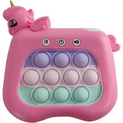 Αγχολυτικό παιχνίδι χειρός 12.5x12.8cm Bubble Stress Toy - φούξια 82608