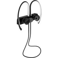 Fineblue UK-S2 Ακουστικά Bluetooth In Ear Ανθεκτικά στο Νερό Black White