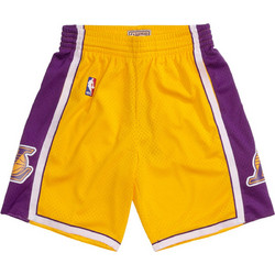Mitchell & Ness Swingman La Lakers Αθλητική Ανδρική Βερμούδα Πορτοκαλί SMSHCP19075-LAL