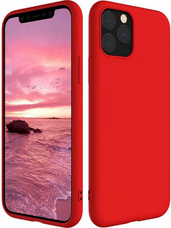 Θήκη Σιλικόνης για iPhone 11 Pro Max Κόκκινο