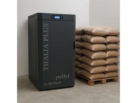 Mytherm Thalia Plus 35kW Ατομικός Λέβητας Pellet με Καυστήρα 30094kcal/h