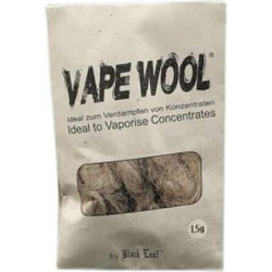 Vape Wool Hemp Fibers 1,5g - Black Leaf