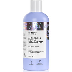 So!flow Cooling Shampoo Blonde Hair Βιολέ Σαμπουάν για Εξουδετέρωση Κίτρινων Αποχρώσεων για Ξανθά Μαλλιά 300ml