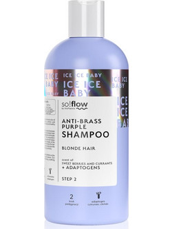 So!flow Cooling Shampoo Blonde Hair Βιολέ Σαμπουάν για Εξουδετέρωση Κίτρινων Αποχρώσεων για Ξανθά Μαλλιά 300ml