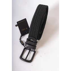 Legend Accessories Ανδρική Ζώνη Δερμάτινη 3.5cm Μαύρη