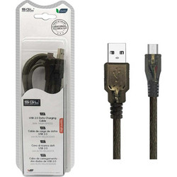 Καλώδιο φόρτισης + data - 13S - USB-A male/Micro USB - 5m - 097381