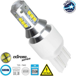 Globostar T20 W21/5W XBD Extreme Series LED 12V 15W 1τμχ