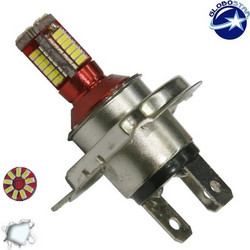 Globostar H4 LED Canbus 12V 4.5W 1τμχ