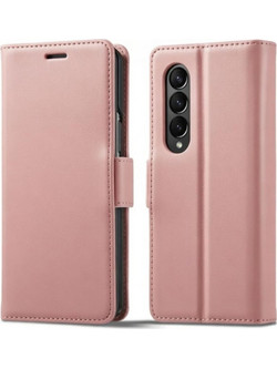 Θήκη Magsafe Δερμάτινη για Samsung Galaxy Z Fold 7/6/5/4/3 Ροζ