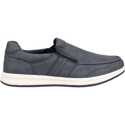 Μπλε ανδρικό loafer