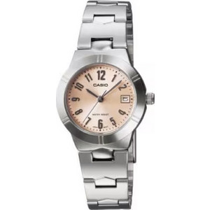 Casio Γυναικείο Ρολόι με Ασημί Μεταλλικό Μπρασελέ LTP-1241D-4A3