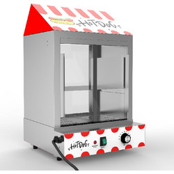 Hot Dog Βραστήρας Βιτρίνα 2000W Karma HDW-410T