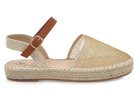 EXE KIDS ΕΣΠΑΝΤΡΙΓΙΕΣ WA85L253138P - ΧΡΥΣΟ ΤΑΜΠΑ WA85L253138P-GOLD NET/TAN