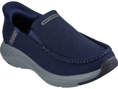 Ανδρικό Παπούτσι Casual Ορθοστασίας Slip-ins Air-Cooled-Memory Foam-Goga Mat Arch SKECHERS Parson - Ralven 204804-NVY NAVY