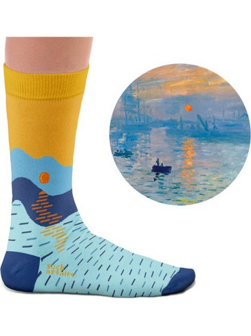 Sock Affairs Impression Sunrise Ανδρικές Κάλτσες Ψηλές με Σχέδια Πολύχρωμες