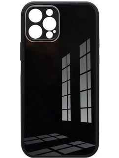 Θήκη TPU & Glass inos Apple iPhone 12 Pro CamGuard Μαύρο N57191
