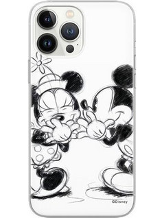 Θήκη Soft TPU Disney Xiaomi Redmi 12C Mickey & Minnie 010 Full Print Λευκό N64004