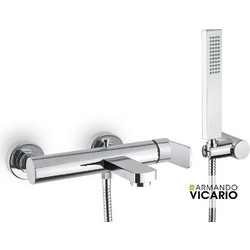 Μπαταρία Λουτρού Glam Vicario Chrome