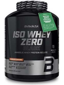 Biotech USA ISO Whey Zero Black Chocolate Πρωτεΐνη Ορού Γάλακτος Γράμμωσης Χωρίς Λακτόζη & Γλουτένη 1.82kg