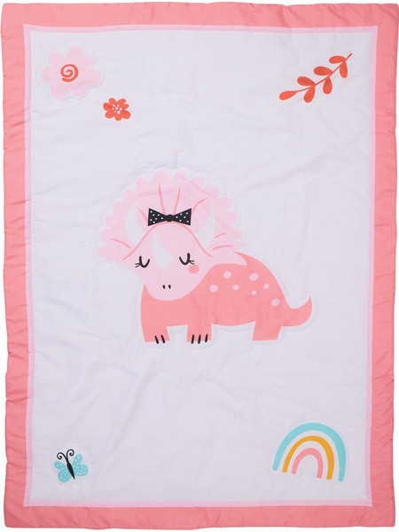 DAS BABY ΚΟΥΒΕΡΛΙ ΚΟΥΝΙΑΣ FUN 4936 PINK, WHITE