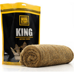 Work Stuff King Drying Towel - Πετσέτα Στεγνώματος Αυτοκινήτου Μικροΐνας - 90x73cm - WS067